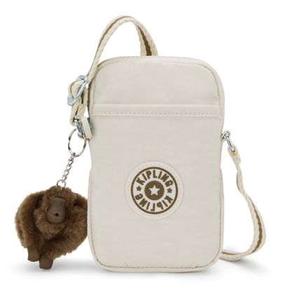kipling Classic Tally Phone Bag Soft Sand