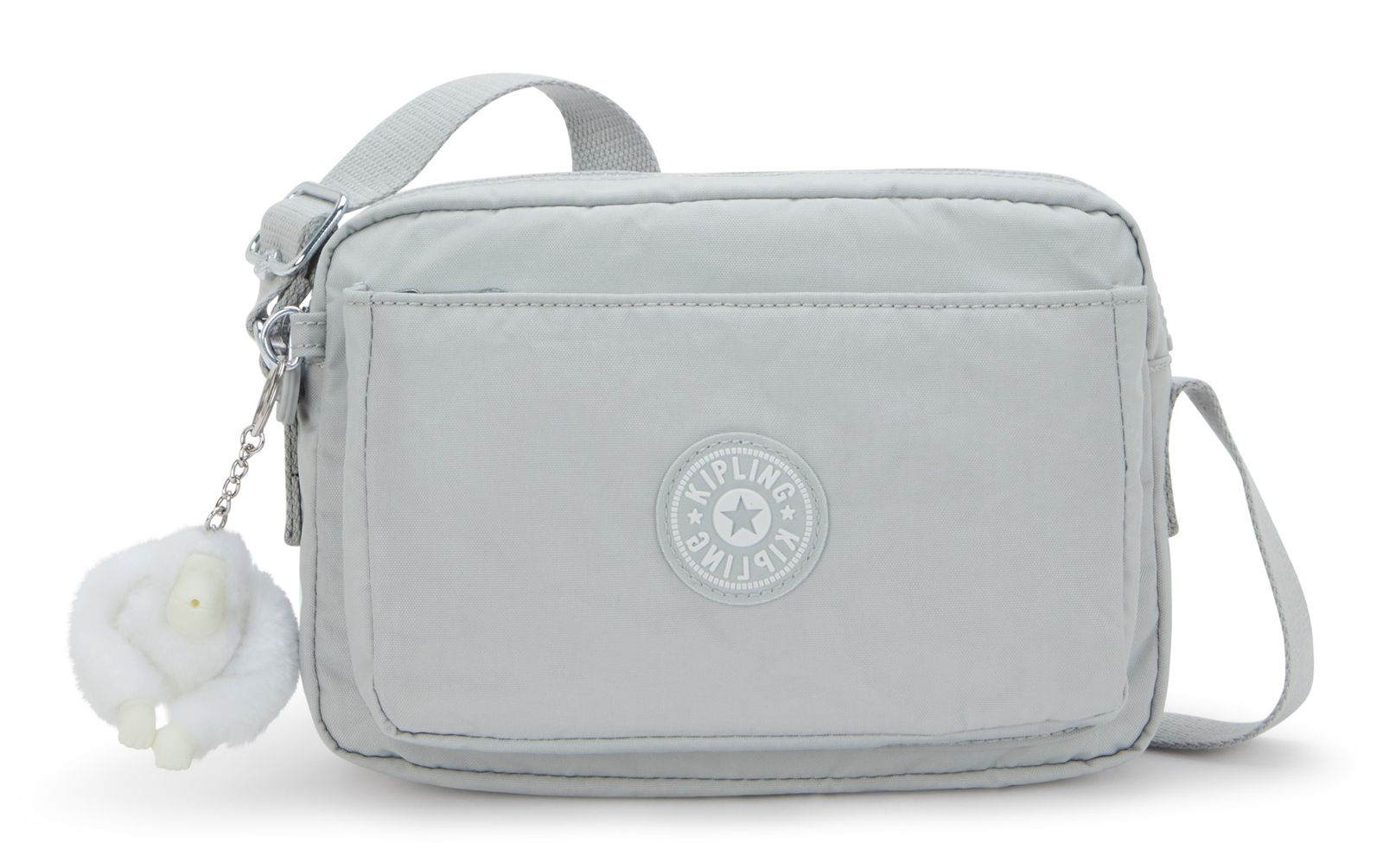 kipling Basic Abanu Crossbody Bag M Easy Grey