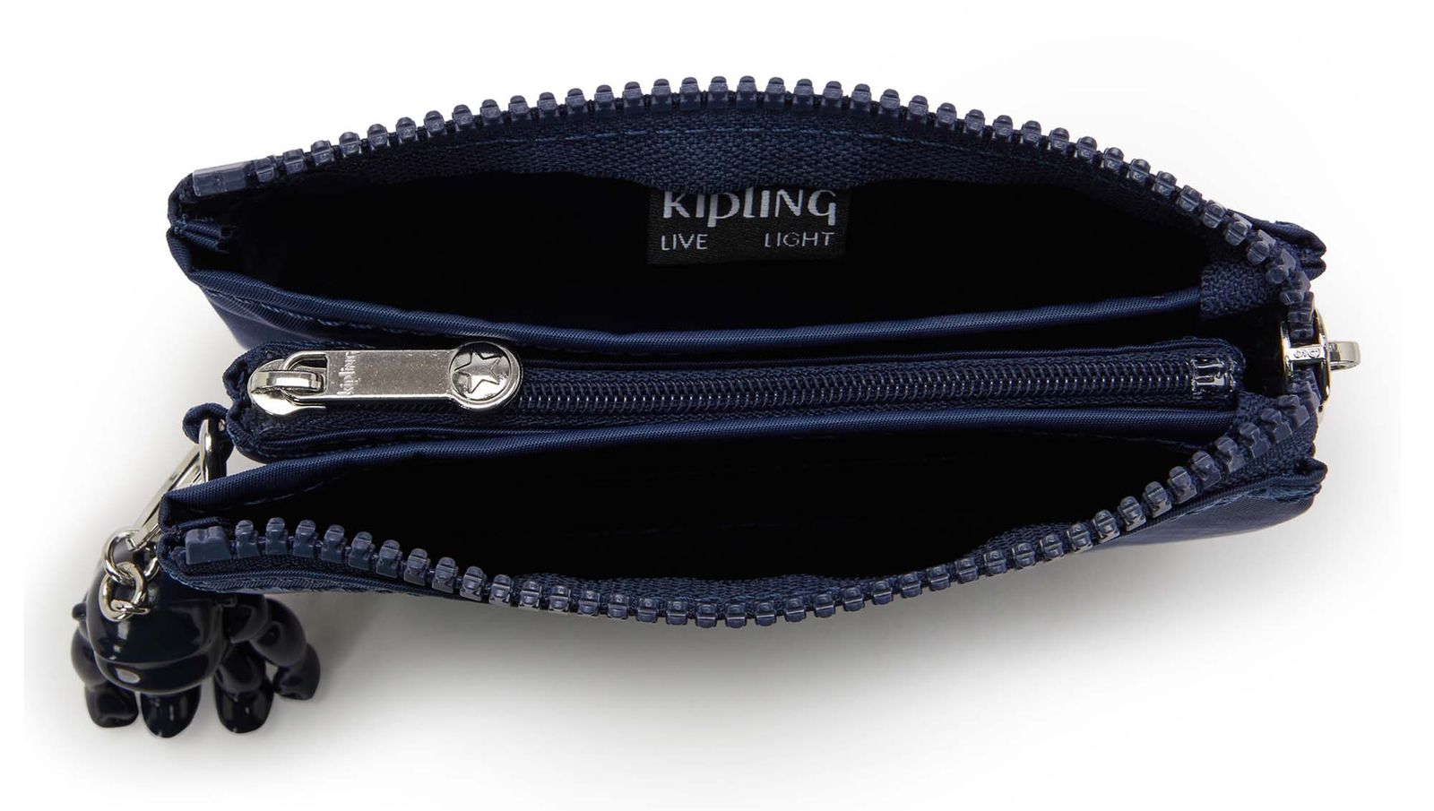 kipling Basic Elevated Eyes Wide Open Creativity Purse S Infinite Blue kipling Basic Elevated Eyes Wide Open Creativity Purse S Infinite Blue