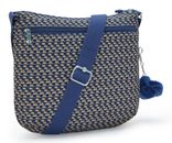 kipling Basic Print Arto Shoulderbag Blue On Wire kipling Basic Print Arto Shoulderbag Blue On Wire