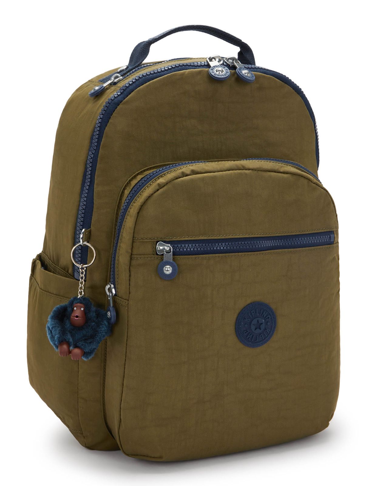 kipling Back To School Seoul Backpack L Treasure Green kipling Back To School Seoul Backpack L Treasure Green