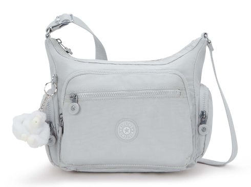kipling Basic Eyes Wide Open Gabbie S Small Crossbody Easy Grey kipling Basic Eyes Wide Open Gabbie S Small Crossbody Easy Grey