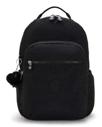 kipling Seoul Lap Large Backpack L Black Noir kipling Seoul Lap Large Backpack L Black Noir