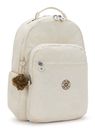 kipling Seoul Lap Large Backpack L Soft Sand