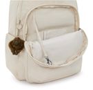 kipling Seoul Lap Large Backpack L Soft Sand