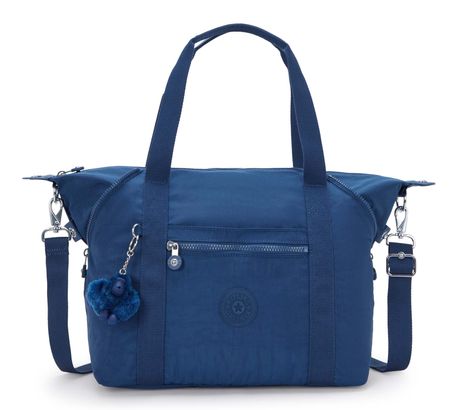 kipling Basic Eyes Wide Open Art Tote Casual Blue kipling Basic Eyes Wide Open Art Tote Casual Blue