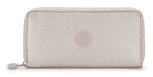 kipling Money World Large Wallet Metallic Glow