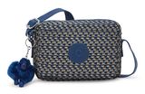 kipling Basic Print Abanu Crossbody S Blue On Wire