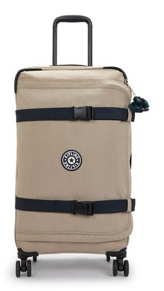 kipling Basic Spontaneous Wheeled Luggage M Soft Taupe C