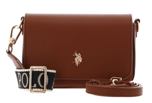 U.S. POLO ASSN. Mansion Flap Crossbody Bag Tan U.S. POLO ASSN. Mansion Flap Crossbody Bag Tan