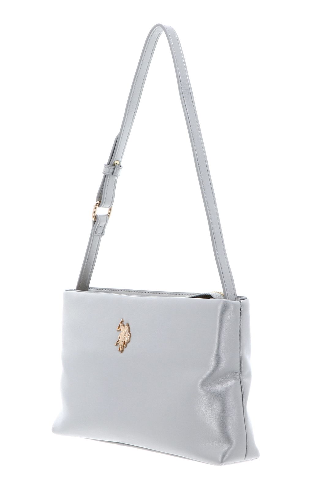 U.S. POLO ASSN. Ceremony Handle Bag Silver U.S. POLO ASSN. Ceremony Handle Bag Silver