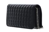 U.S. POLO ASSN. Ceremony Quilted Flap Bag Black