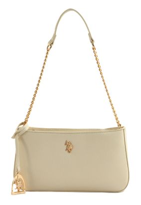 U.S. POLO ASSN. Jones Hobo Bag Cream White U.S. POLO ASSN. Jones Hobo Bag Cream White
