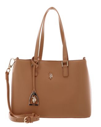 U.S. POLO ASSN. Jones Double Handle Bag Camel U.S. POLO ASSN. Jones Double Handle Bag Camel