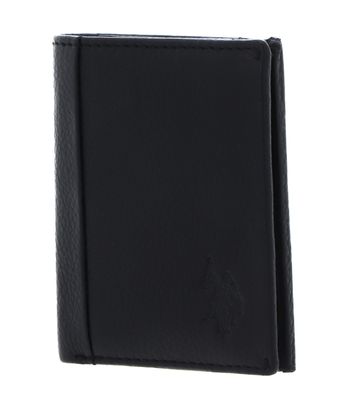 U.S. POLO ASSN. Carrick S. Wallet with Coin Brown