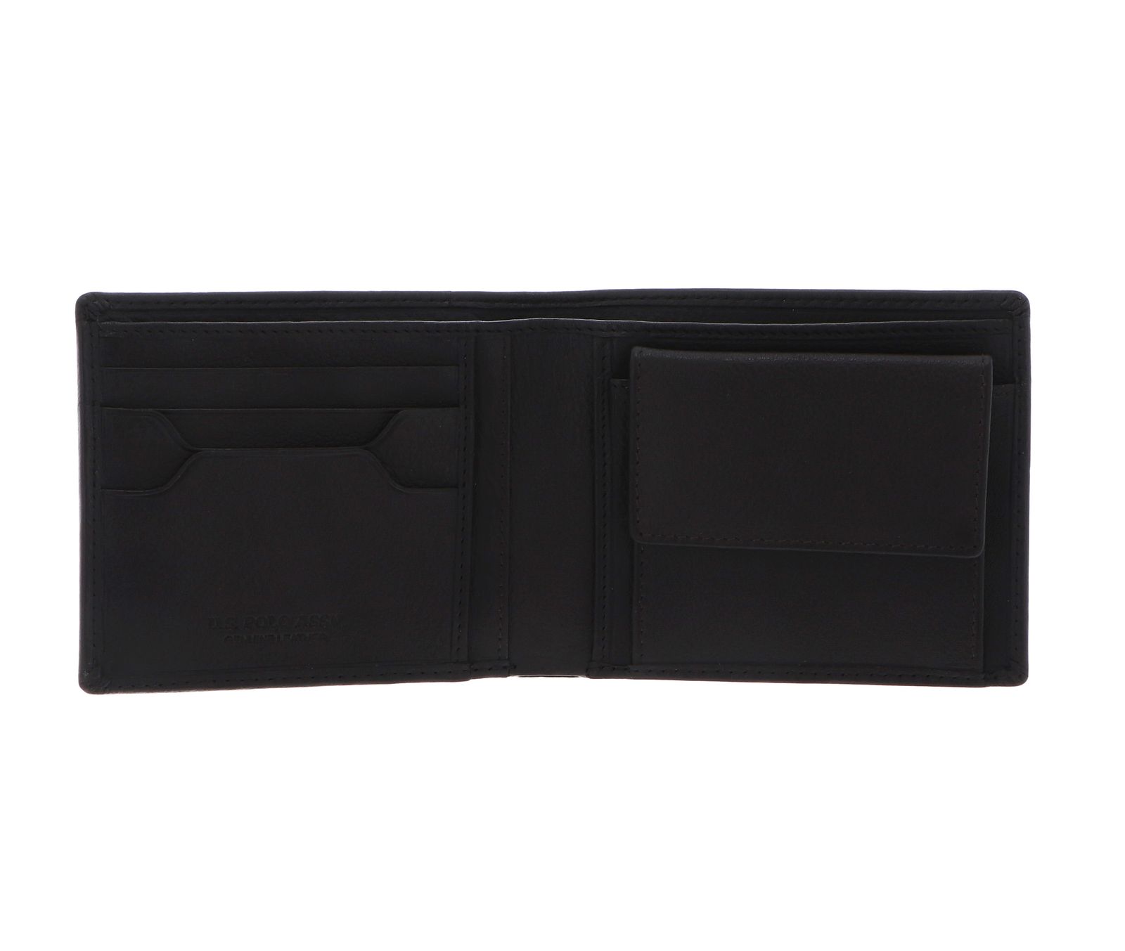 U.S. POLO ASSN. Carrick Horizontal Wallet with Coin Brown U.S. POLO ASSN. Carrick Horizontal Wallet with Coin Brown