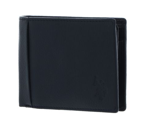U.S. POLO ASSN. Carrick Horizontal Wallet with Coin Navy U.S. POLO ASSN. Carrick Horizontal Wallet with Coin Navy
