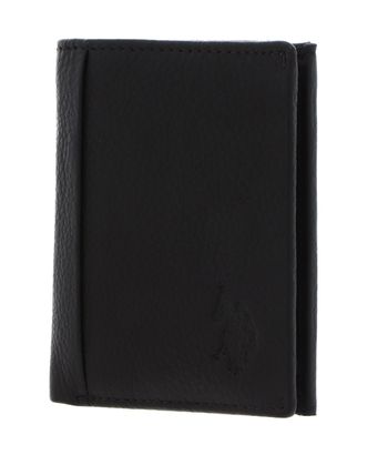 U.S. POLO ASSN. Carrick S. Wallet with Coin Black
