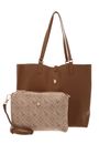 U.S. POLO ASSN. Malibu Shopping Bag L Camel