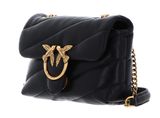 PINKO Love Puff Baby CL Sheep Nappa Black + Antique Gold