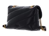 PINKO Love Puff Baby CL Sheep Nappa Black + Antique Gold