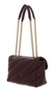 PINKO Love Puff Classic CL Sheep Nappa M Burgundy Wine - Antique Gold