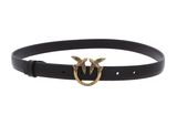 PINKO Love Berry H2 Belt W95 Brown - Antique Gold