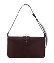 PINKO Love One Classic Slouchy FL L Burgundy Wine - Old Silver