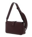 PINKO Love One Classic Slouchy FL L Burgundy Wine - Old Silver