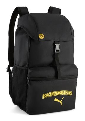 PUMA BVB Culture Backpack Puma Black - Faster Yellow