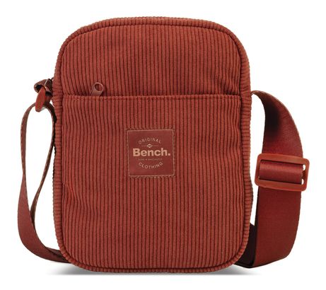Bench. Cord Crossbody Bag Rust Brown