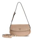 GUESS Danya Flap Shoulder Bag Taupe