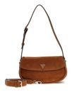 GUESS Danya Flap Shoulder Bag Cognac