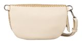 TOM TAILOR Rosie Raffia Belt Bag Mixed Cream White