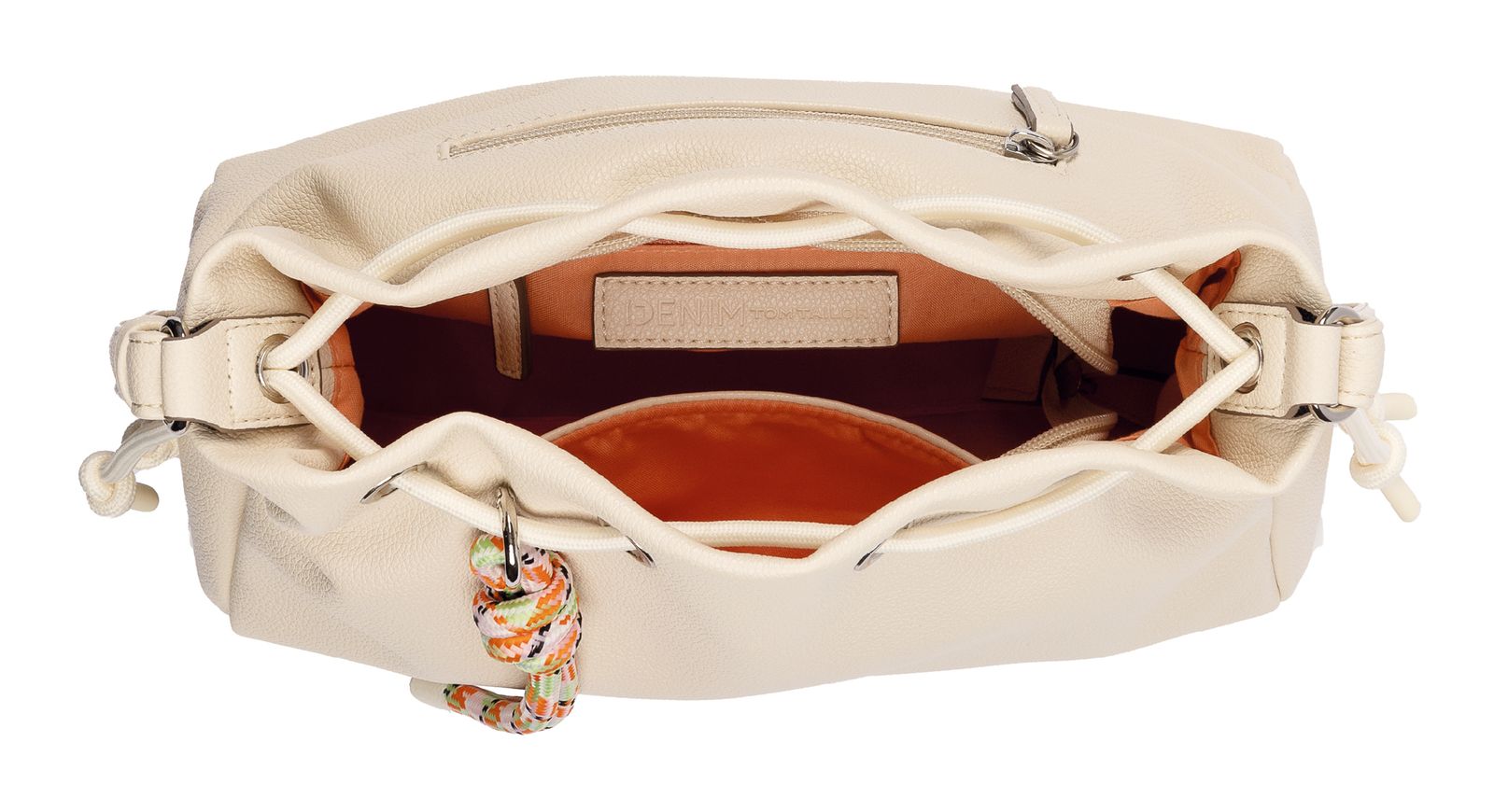 TOM TAILOR Sanja Crossbody Bag S Creme White TOM TAILOR Sanja Crossbody Bag S Creme White