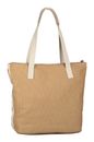 TOM TAILOR Jada Zip Tote Bag L Camel