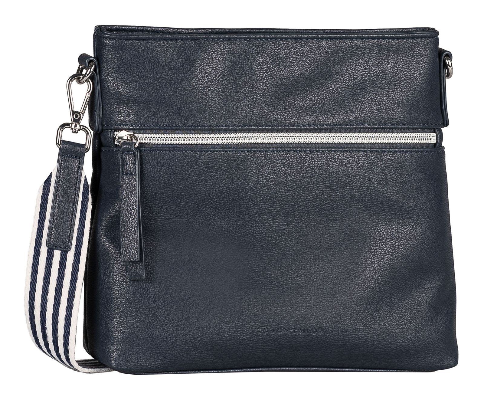 TOM TAILOR Orla Stripe Crossbody Bag M Dark Blue