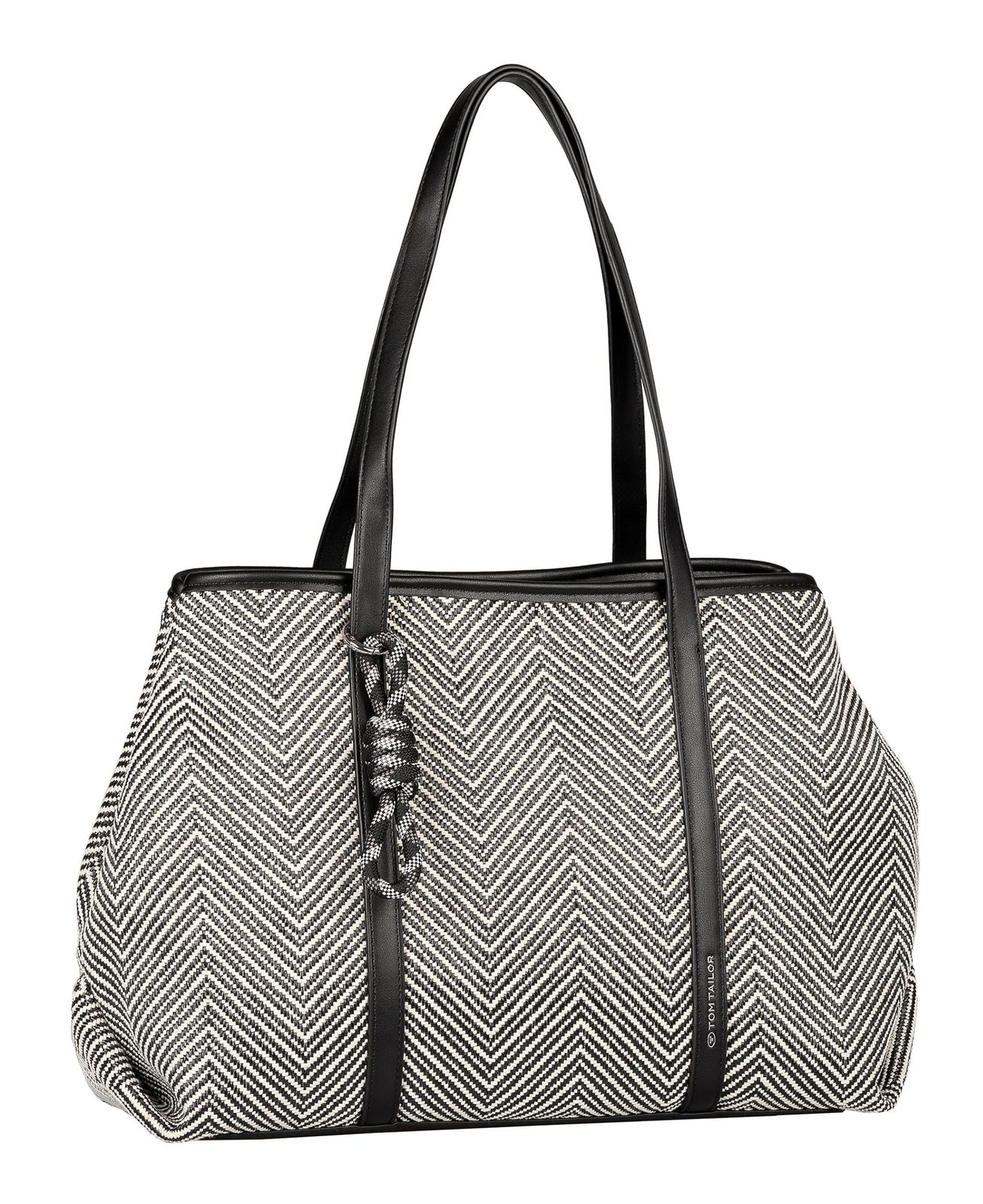 TOM TAILOR Mirelle Zip Shopper L Black