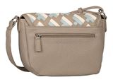 TOM TAILOR Devie Saddle Bag Mixed Taupe