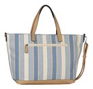 TOM TAILOR Gilda Zip Shopper L Stripes Blue TOM TAILOR Gilda Zip Shopper L Stripes Blue