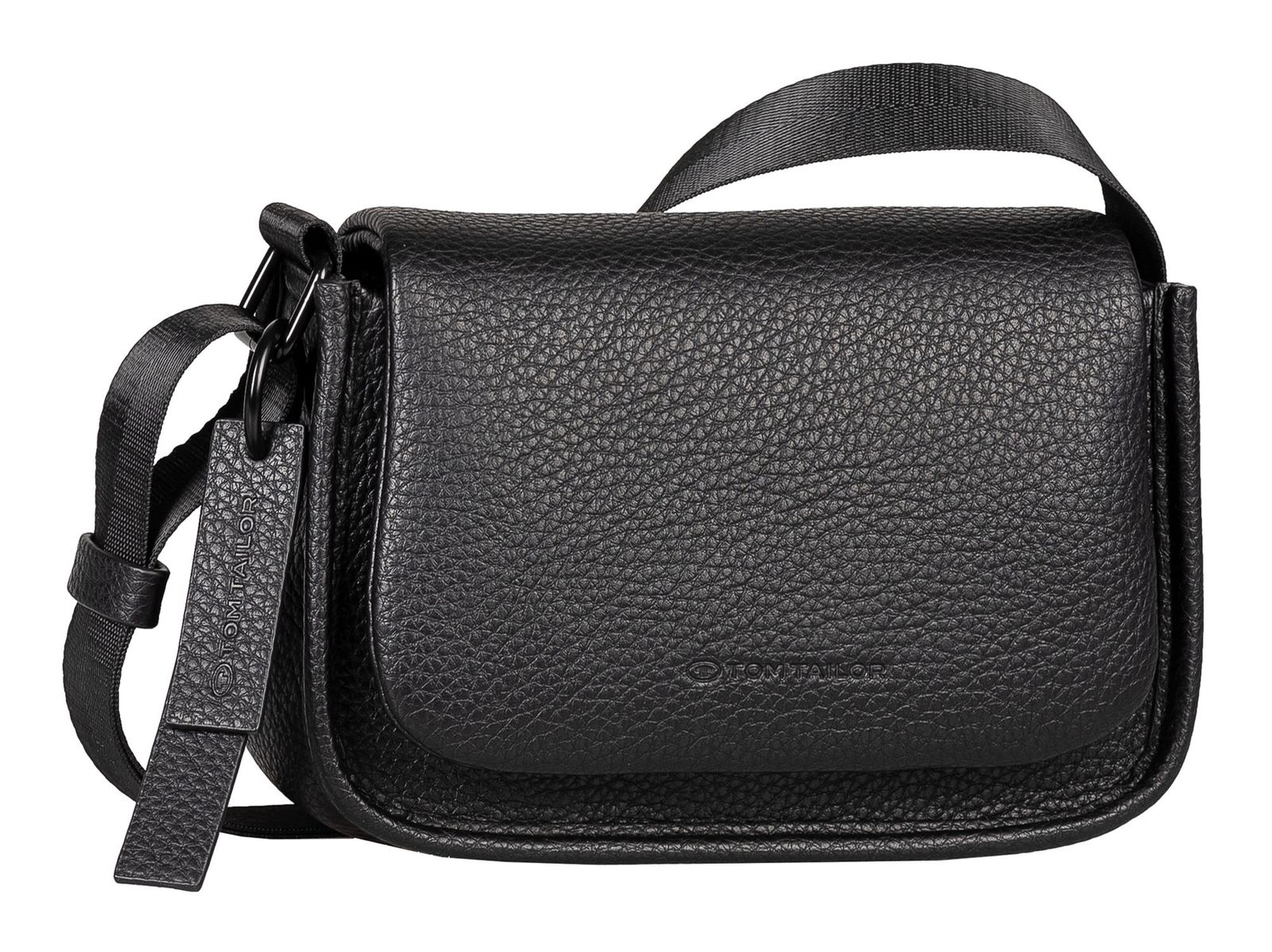 TOM TAILOR Solene Flap Bag No Zip XS Black