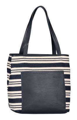 TOM TAILOR Elodie Zip Shopper M Mixed Blue TOM TAILOR Elodie Zip Shopper M Mixed Blue