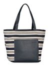 TOM TAILOR Elodie Zip Shopper M Mixed Blue