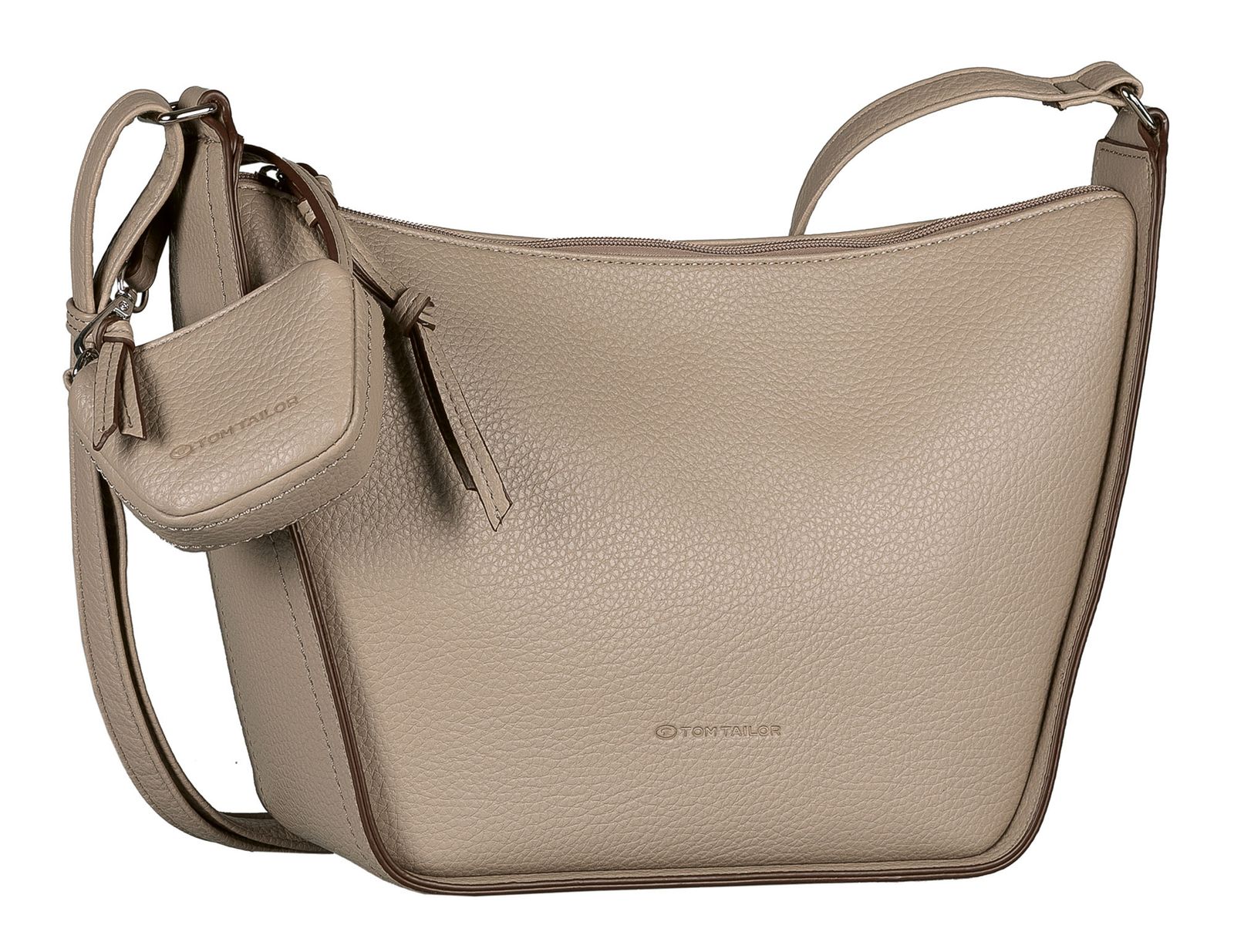 TOM TAILOR Novia Hobo Bag M Taupe