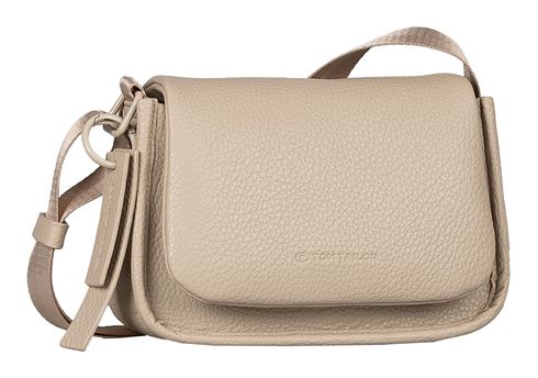 TOM TAILOR Solene Flap Bag No Zip XS Beige