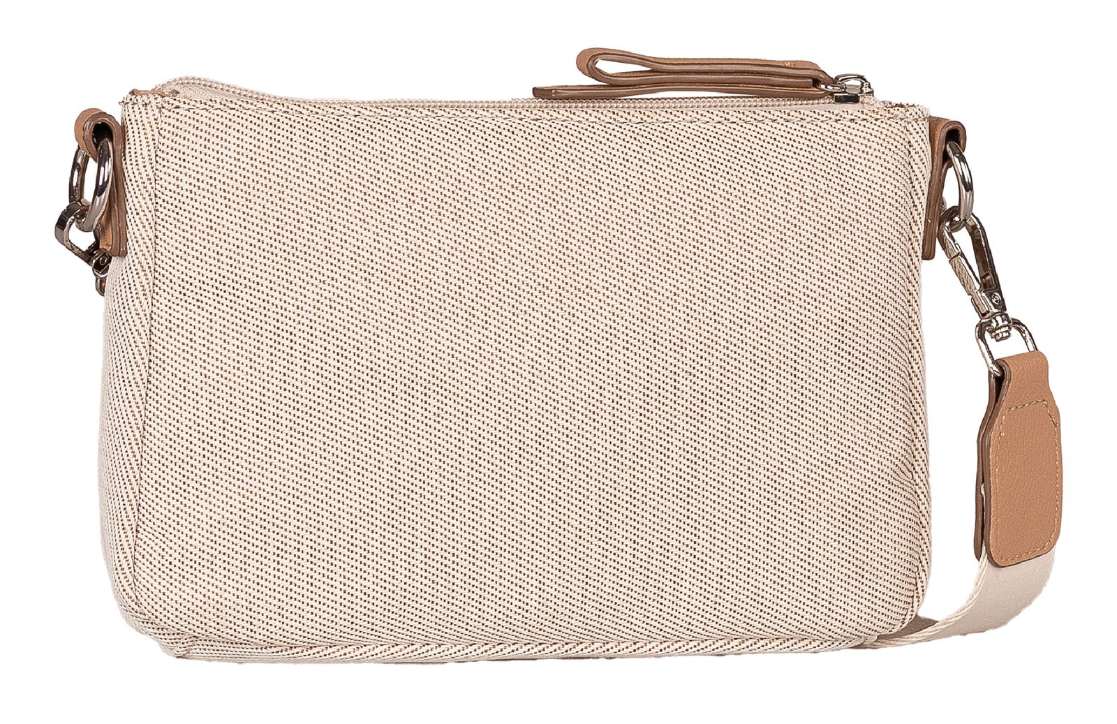 TOM TAILOR Jamila Crossbody Bag XS Mixed Cream White TOM TAILOR Jamila Crossbody Bag XS Mixed Cream White