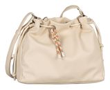 TOM TAILOR Sanja Hobo Bag M Creme White