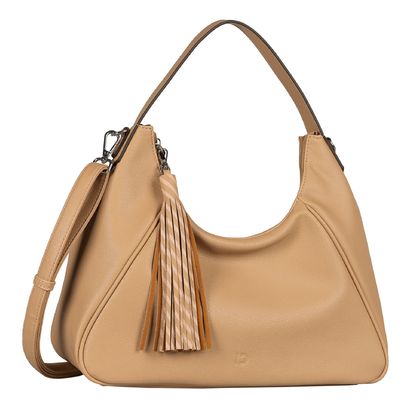 TOM TAILOR Abella Hobo Bag M Camel