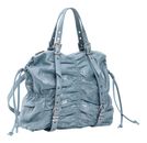 Desigual Gathered Denim Backpack M Space Blue