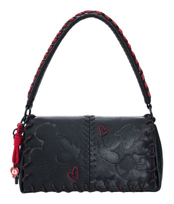 Desigual Mickey Kiss Naron Across Body Bag Black